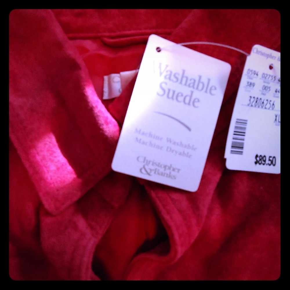 Washable Suede Jacket